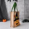 2PCS Halloween Trick or Treat Bags, Small Tote Bags with Handles, Gift Bags, for Gifts Wrapping, Trick or Treat, Party Supplies