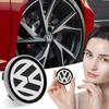 Auto Für Volkswagen VW 4 Stück 56/60mm Auto Radnabendeckel Aufkleber Felgendeckel Aufkleber Auto Zubehör Für Volkswagen Golf Polo Ti