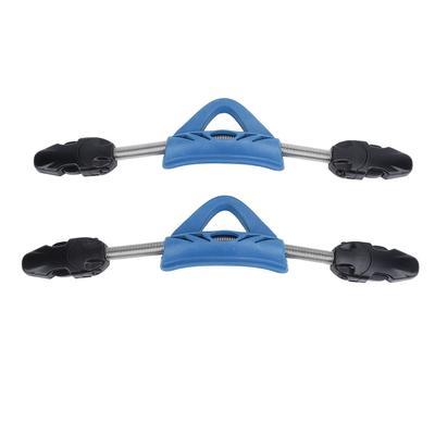 2PCS Diving Spring Fin Strap Stainless Steel Diving Fin Heel Strap with Quick Release Buckles for Scuba Diving