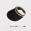 Summer Outdoor Empty Top Hat Solid Color Sun Hat Straw Beach Sun Hat Men