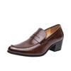 Scarpe in pelle Nuovi modelli Speciali classici retrò tacchi alti Europee e Americane banchetto d'affari Scarpe in pelle cubana