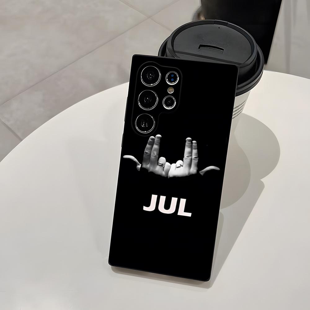 Rapper JuL Handyhülle Für Samsung S26 S25 Plus S20 S20 Plus S22 Ultra S23 FE S21 Plus S21 Ultra Weiche Hülle
