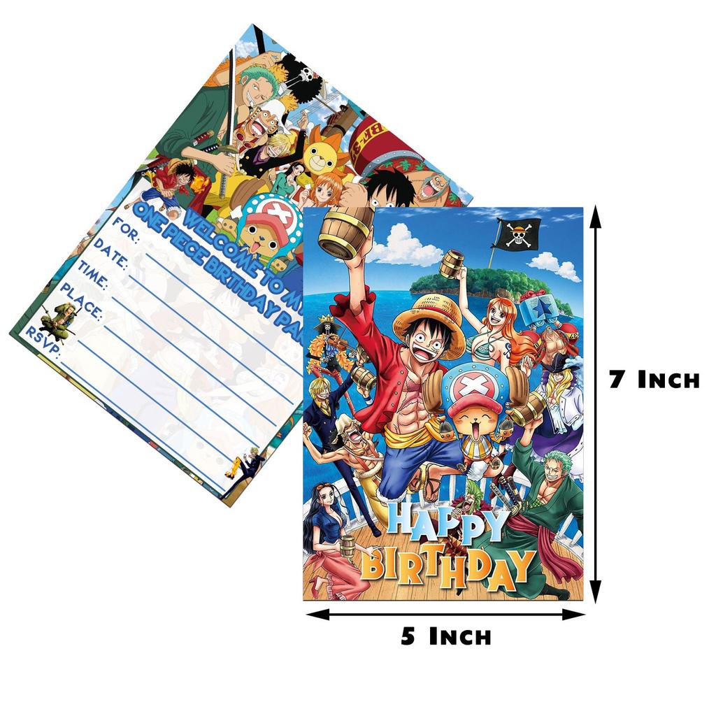 One Piece Themed Children's Birthday Party Decorations