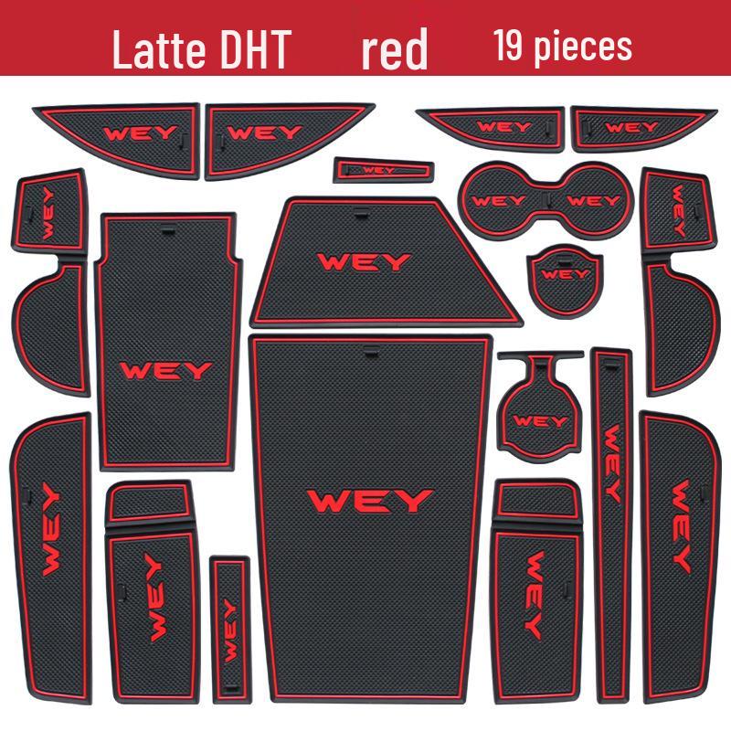 

Great Wall WEY Wei Pai Latte Door Slot Mat: Cup Holder & Storage Decoration