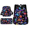 Etichetta Gorilla Cool Novità Cartone Animato Zaino Scolastico per Bambini Con Borsa a Spalla Astucci Zaini Scolastici per Ragazzi Ragazze Miglior Regalo