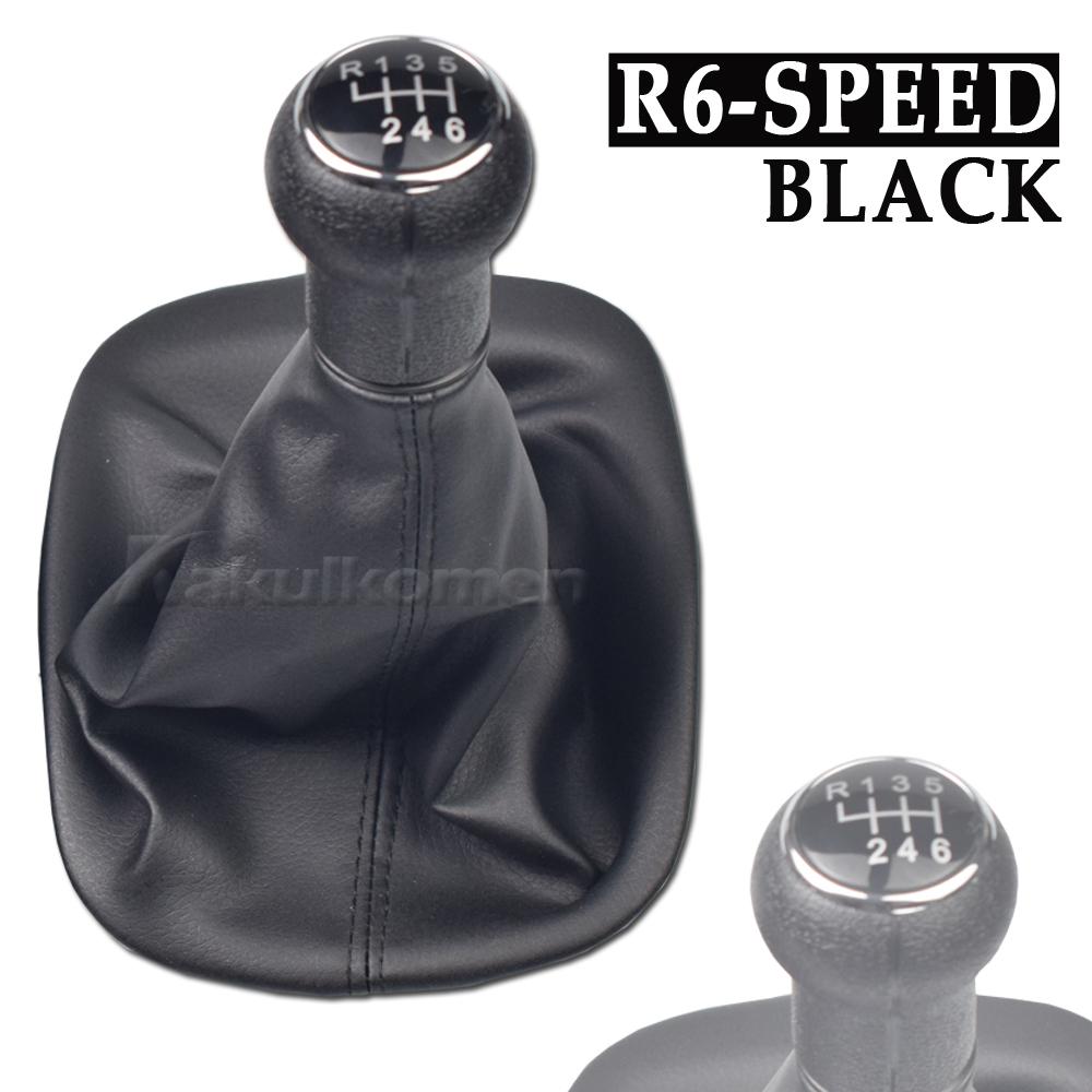 Manual 5/6 Speed Car Gear Shift Knob Gaiter Boot Case Collar For VW Passat B5 B5.5 1997 1998 1999 2000 2001 2002 2003 2004 2005