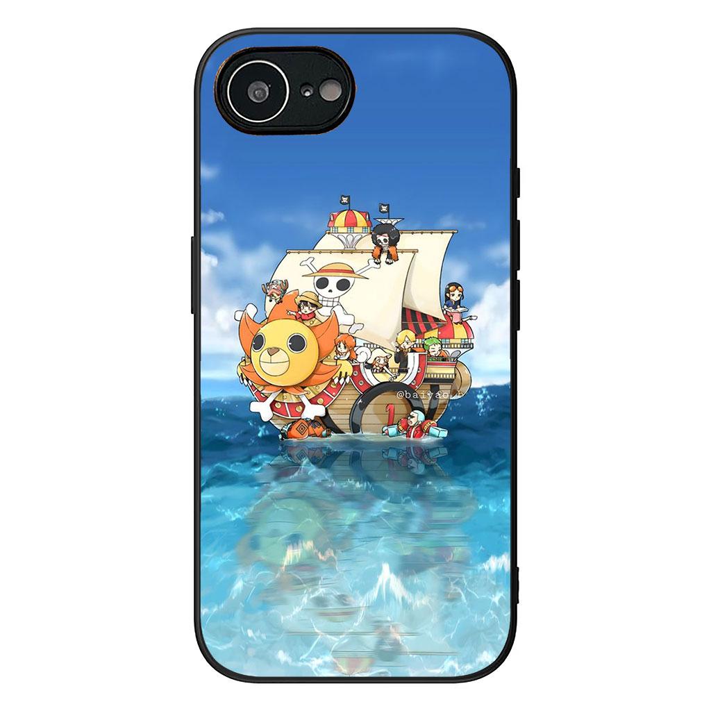 

для Samsung Galaxy A36 A17 A26 A07 A35 A54 A53 A13 A33 A34 S8 S9 S20 S21 FE S10 Plus Чехол для телефона Going Merry One Pieces Luffy Galaxy S8