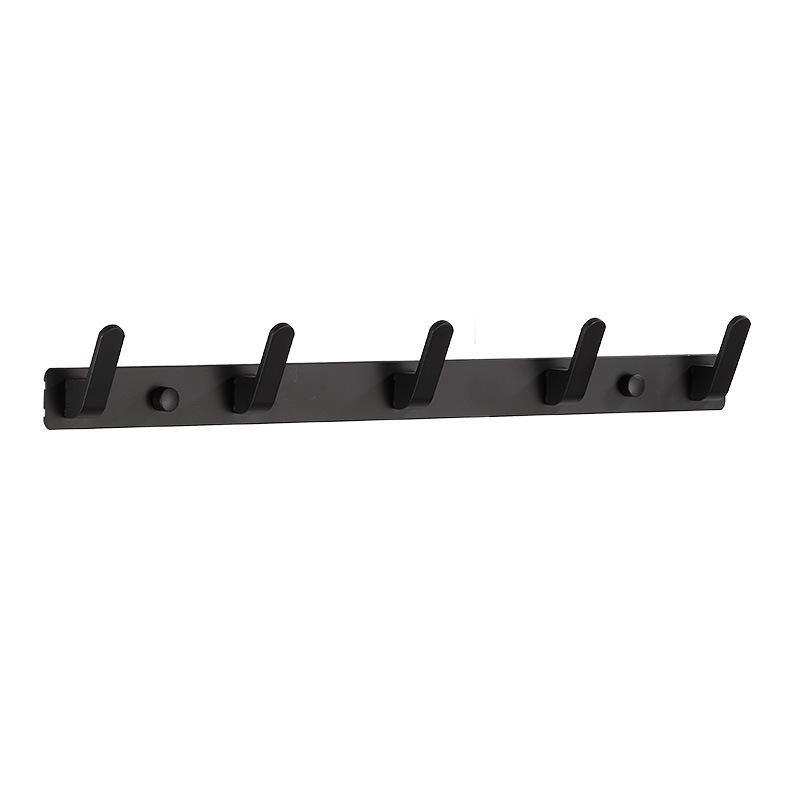 Space Aluminum No-Drill Clothes Hook for Bedroom/Bathroom Doors