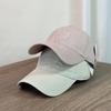 Fashion Hat Autumn and Winter Embroidery Baseball Cap Korean Version Casual Cap Versatile Men's Sunscreen Hat Soft Top Cotton Cloth Sun Hat Women