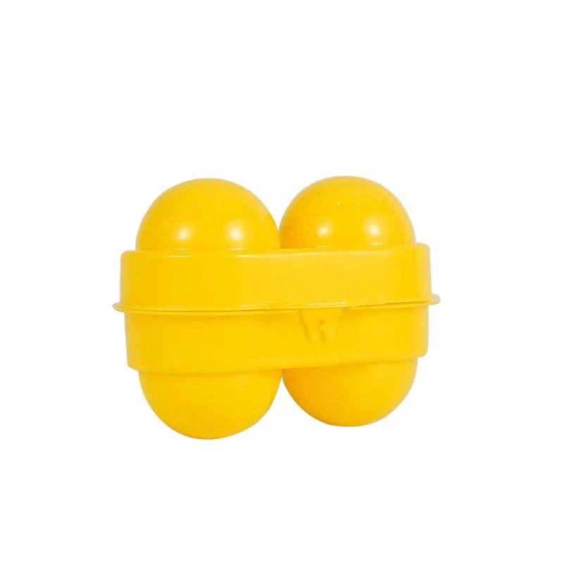 

Портативный ящик для хранения яиц с 2 сетками, коробка для хранения яиц на открытом воздухе, кемпинга, пикника, ручной кухонный холодильник, держатель для яиц, контейнер-органайзер, чехол