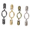 Zinc Alloy Round Sweater Shawl Clips Fasteners Back Cincher Clip Clothes Tightener For Fixing Blouse Traditional Attire