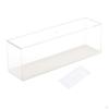 Klare Ausstellungsbox Staubdichte Box Stapelbarer Organizer Abnehmbare Regale Figur