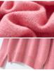 Women's Marled Yarn Pure Wool Long Sleeve Sweater, Half-High Neck Pullover for Autumn/Winter