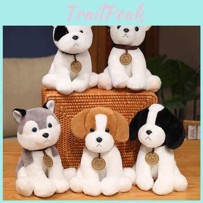 Adorable Plush Dog Doll Featuring Realistic Chihuahua Husky And Schnauzer Designs For Kids