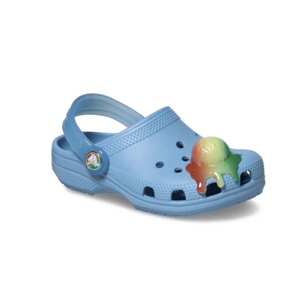 Crocs Classic Scented Snow Clog Kids Elite Blue 213181 5du