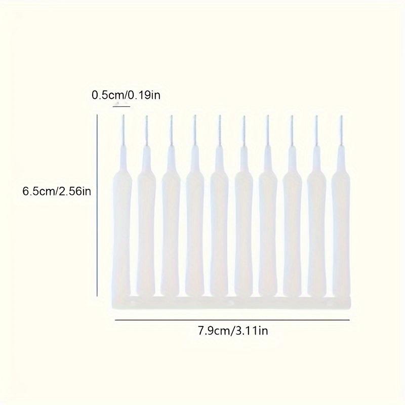 50pcs Equipped With Shower Head Cleaning Brush Bathroom Scrub Pad Rods Precision Nozzle Plugging Tool