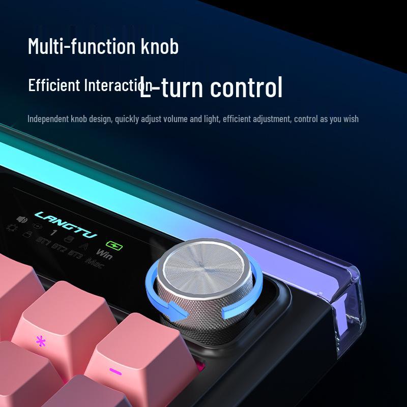 Langtu L99 Silent Wired Gaming & Office Keyboard with Mechanical Feel and Three Modes