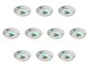 Set of 10 Turnip Small Plates X Small Plates Setomonohonpo [9.6 2.5cm]