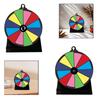 15cm Prize Wheel Portable Rotating Game Toy for Carnival Holiday Birthday