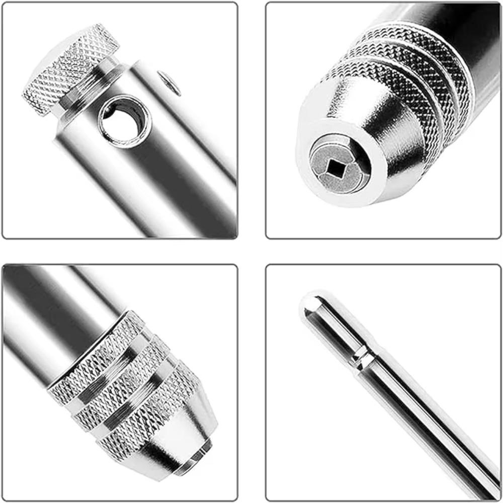 High Hardness Ratchet Tap Wrench Removable Adjustable T-Handle Ratchet Machinist