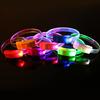 10pcs Plastic LED Bands for Parties Flashing Light Up Wristband Ornament Multicolors Wrist Decoration for Children