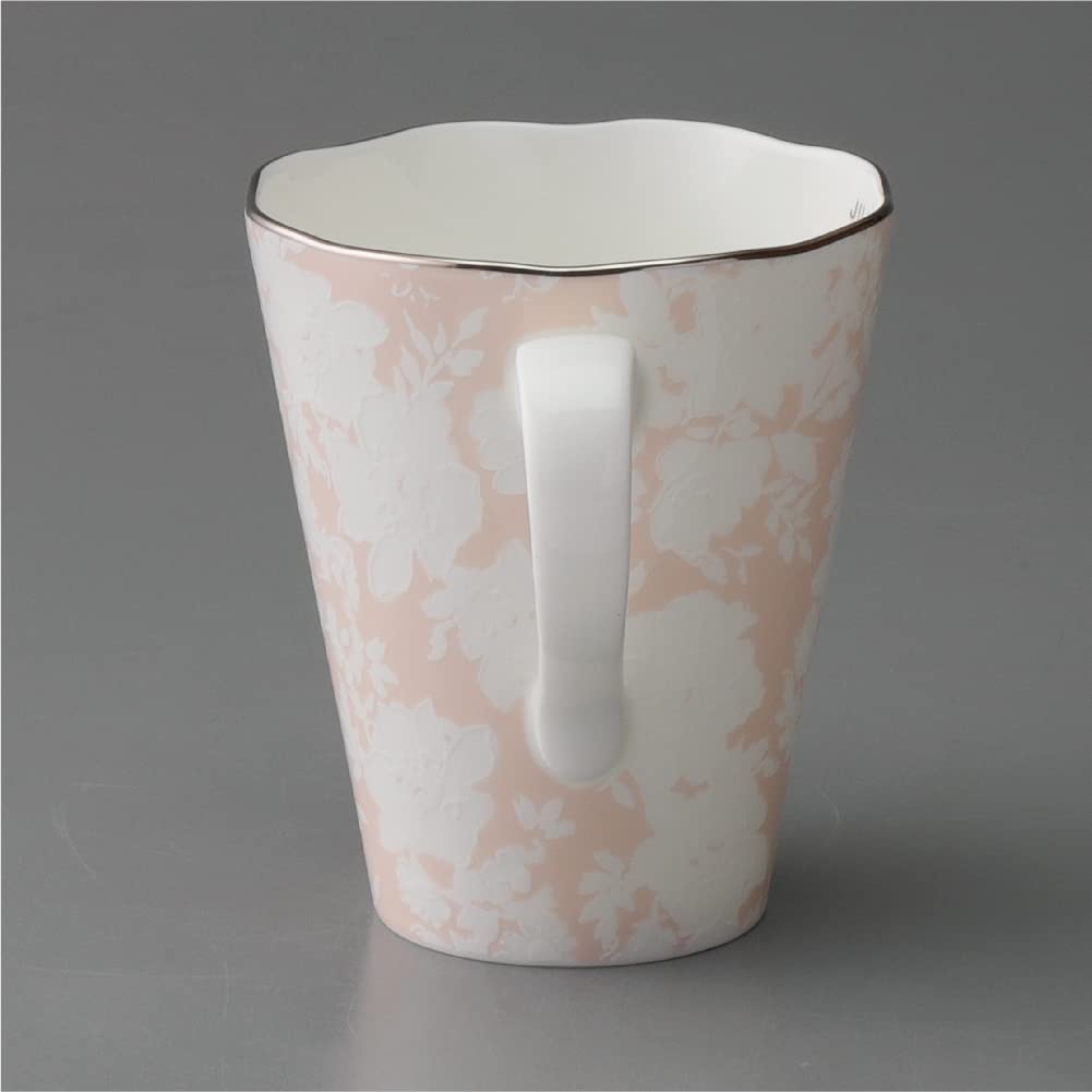 JILL STUART Pair of Mugs, 300cc, Stylish and Cute, Set of 2 Designs, Pink and Blue, Wedding Gift, Gift Boxed, 97129-21974