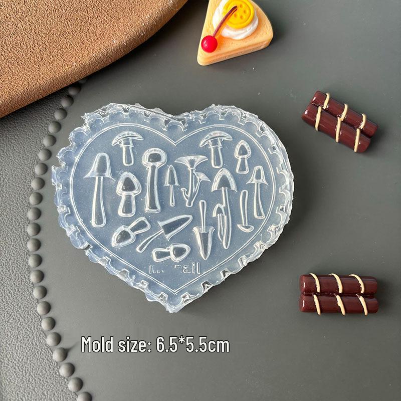 Stampi per Unghie Artistiche 3D in Alta Trasparenza - Design Orsetto, Fiocco, Bouquet