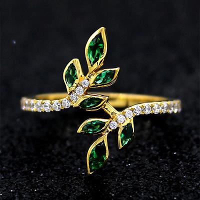 Huitan Chic Aesthetic Finger Ring Lady Engagement Jewelry with Bright Zirconia Delicate Design Accessories for Wedding Party