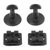 REAR Turn Lock Clips 2pcs BUMPER For LAND ROVER DISCOVERY 3 4