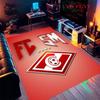 Spartak Moscow Fight Carpet Rug for Living Room Bedroom Home Sofa Decoration,Kids play Nonslip Floor Mat
