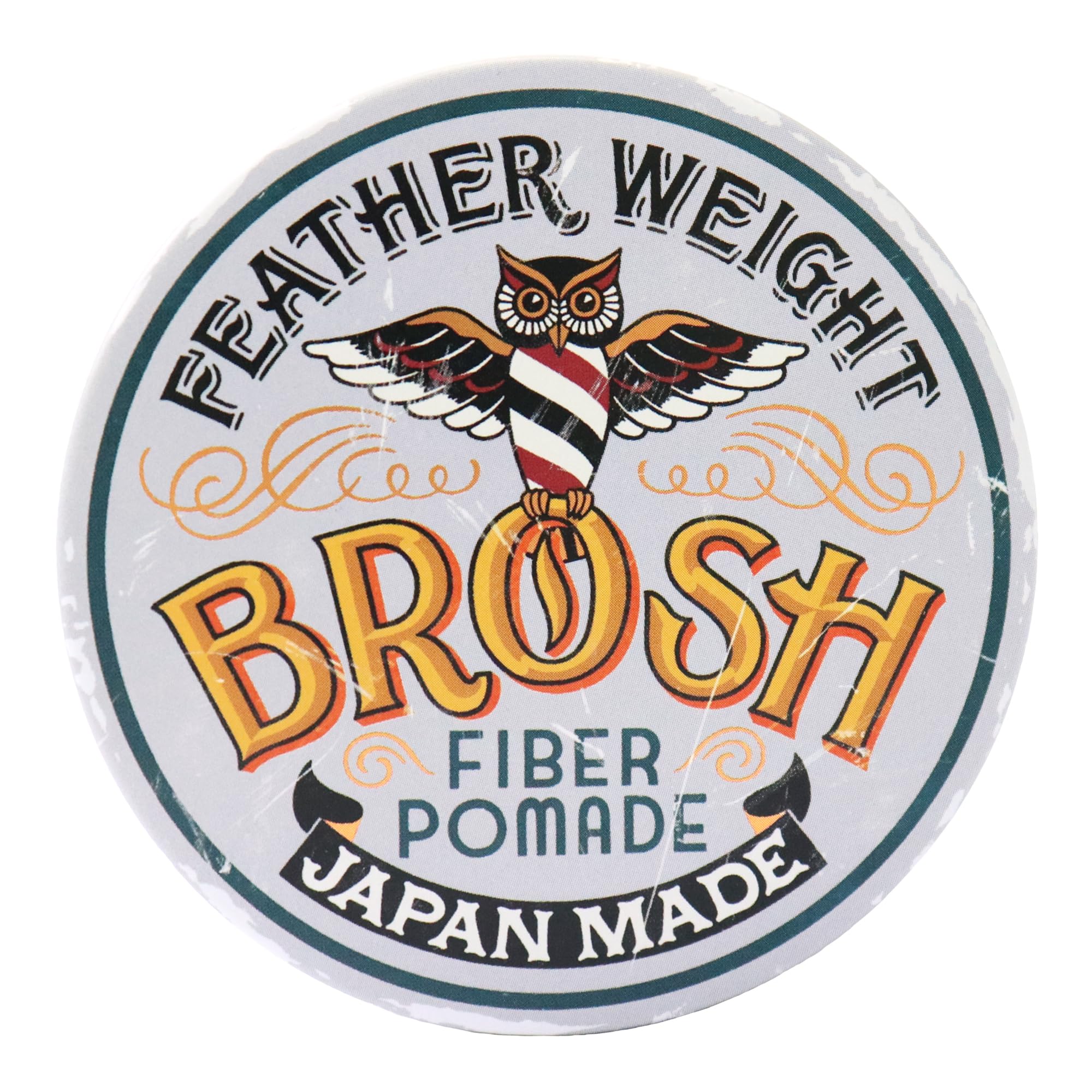BROSH FIBER POMADE 120g Matte Finish Easy Hold