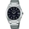 SBTM229 Mens Wristwatch Solar Radio-controlled Date Calendar Equipped Black Dial Pure Titanium Caseband