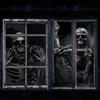 Halloween 2-pack Door And Window Curtain Background Hanging Cloth Horror Ghosts Outdoor Decoration Scene Hanging Cloth