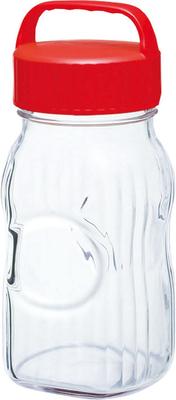 Toyo Sasaki Glass Fruit Wine Storage Plum Wine Perfect for Making Fruit Wine and Made In Plum Pickled and Rakkyo Bottle, Container, Bottle, Pickles,