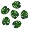 30Pcs Artificial Monstera Leaves Green Simulation Plant Leaves Home Decoration Set Small Medium Large Tropical Leaf Arrangement