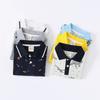 Boys' Half-Sleeve Polo Shirt, Summer Children's Clothing, Kids' Short-Sleeve T-Shirt with All-Over Dinosaur Print, Baby Boy Rocket Shirt