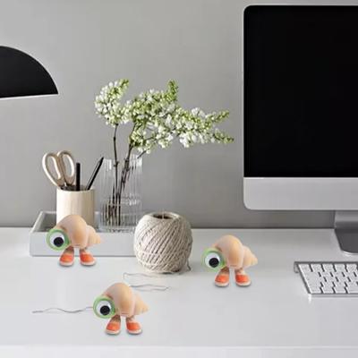Mini Marcel the Shell with Shoes Figure Figurine Resin Film Memorabilia Doll