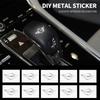 Mode Auto Logo Metall Aufkleber Dekoratives Emblem Für BMW Mini Cooper R56 R50 R53 F56 R60 2011 2012 2013 2018 2019 Auto Zubehör