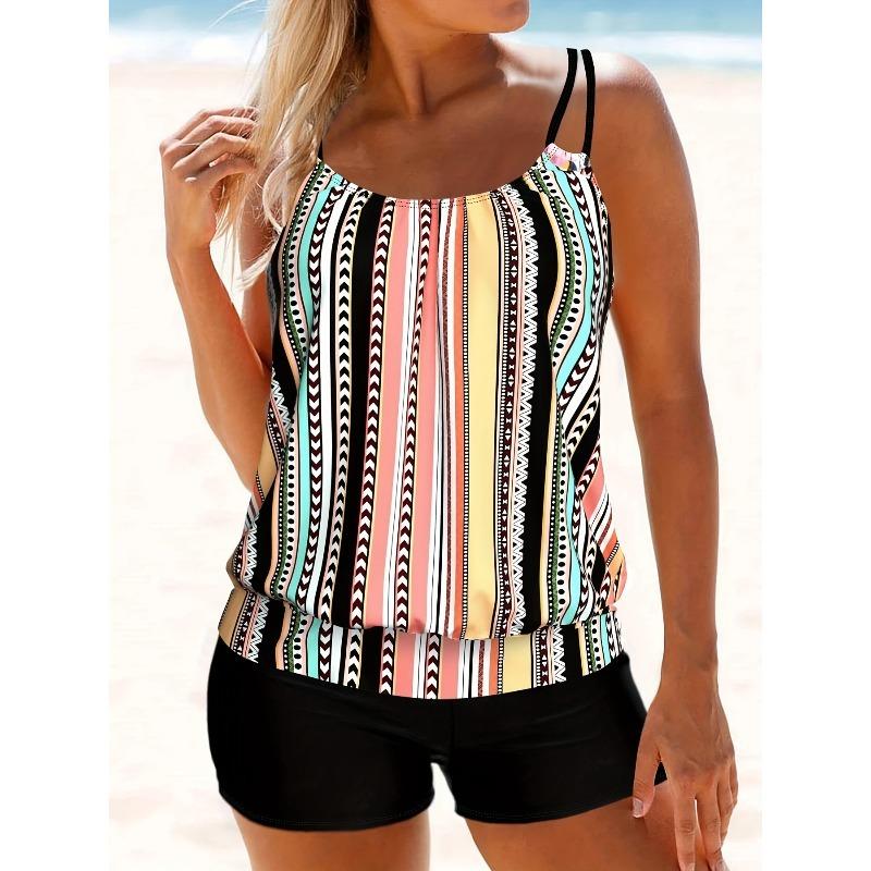 2026 Nadměrné velikosti Dámské Bikiny s vysokým pasem, Dámské plavky a oblečení