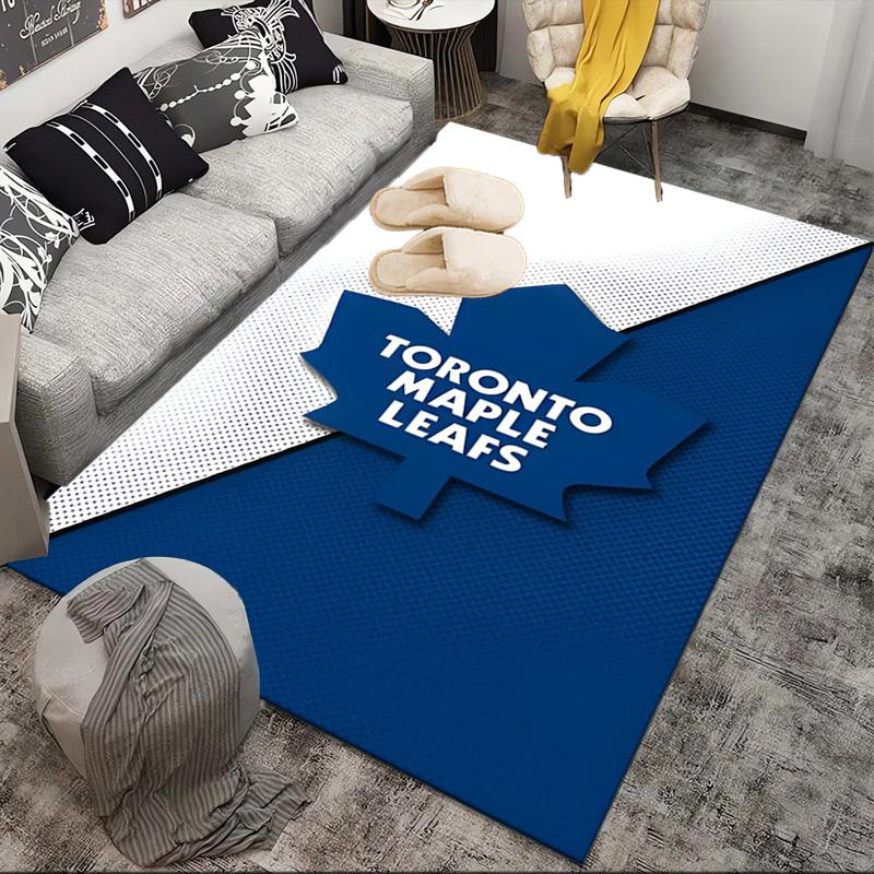 Toronto Leafs Logo Area Rug Suitable for Indoor And Outdoor,Carpets for Kitchens, Homes, Offices, Living Rooms,Home Decor,Christmas Gift