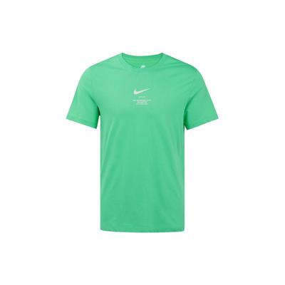 T Shirts Men's Green Crew Neck Moderate Straight Fit DZ2882-363