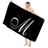 Bathroom Bath towel for adults sauna Large beach towel Gym towel Large hotel woman shower quick drying microfiber simple letter