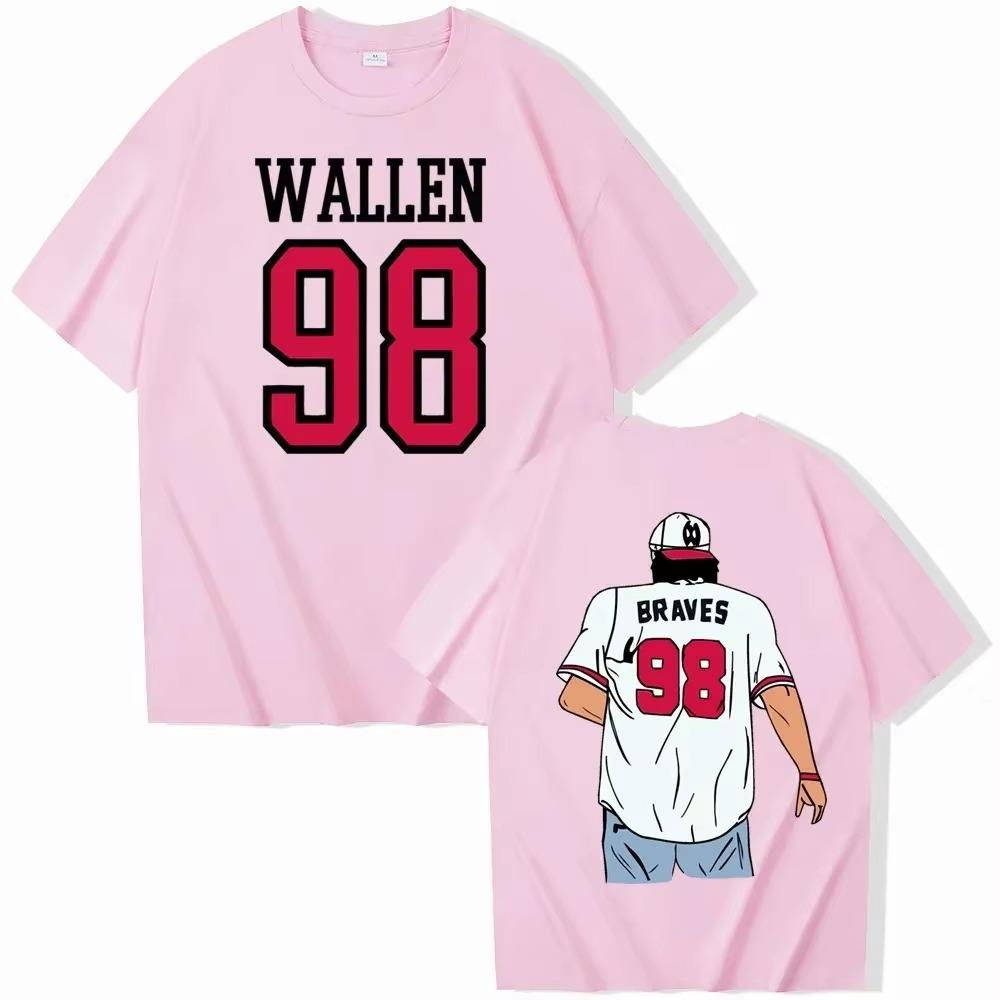 High Quality Cotton Morgan Wallen One Thing At A Time T-Shirts Fashion Harajuku O-Neck Short Sleeve Man Woman Shirts Fans Gift