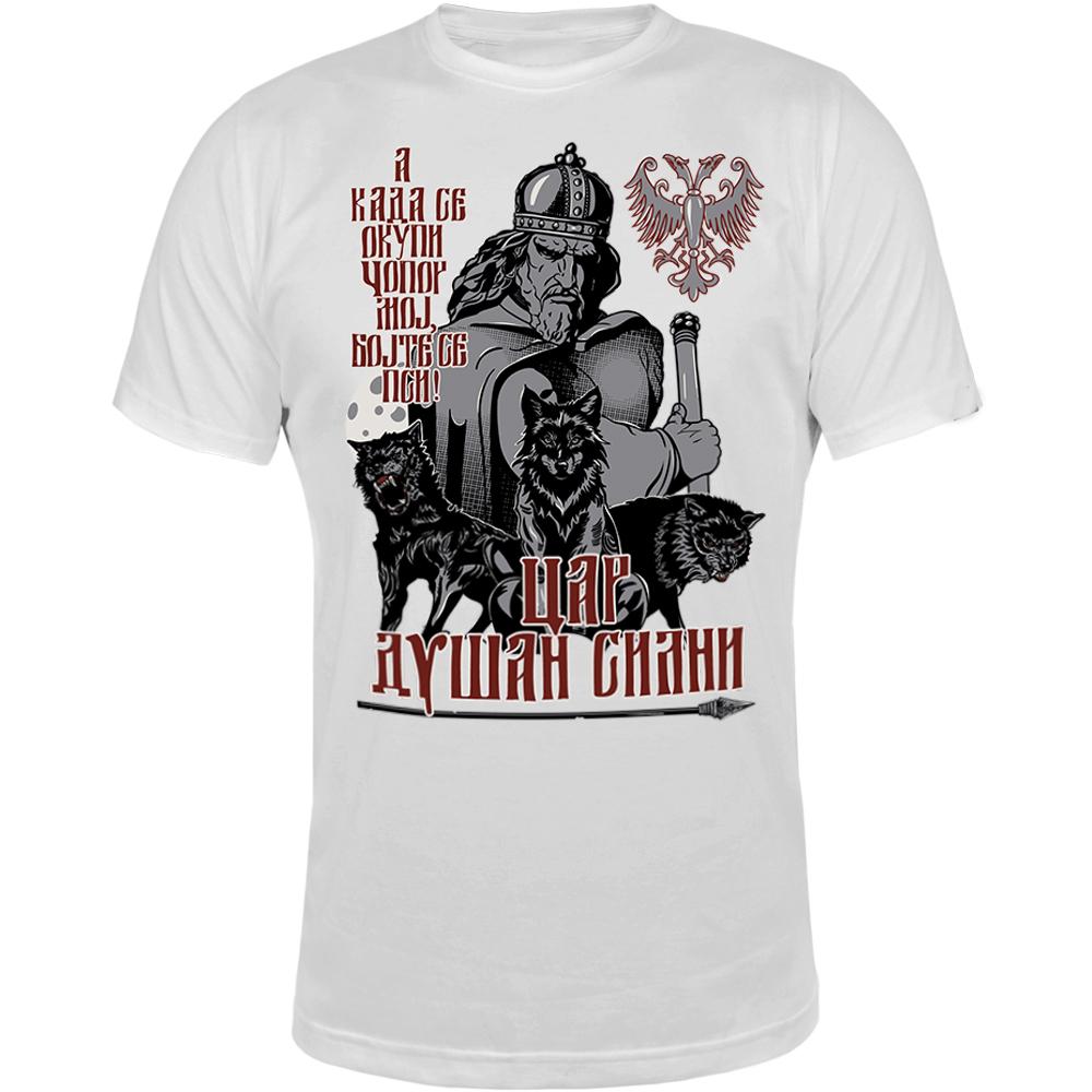 The Greatest Ruler of Medieval King of Serbia Stefan Dusan TShirt 100 Cotton ONeck Short Sleeve Summer Casual Mens Tshirt S