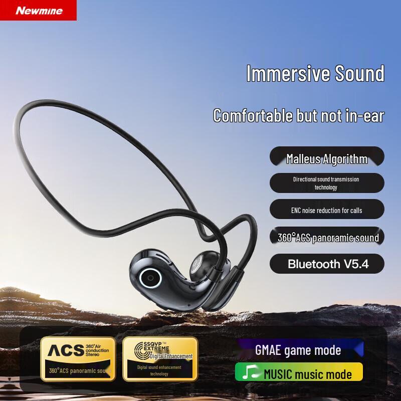 

Newsmy F850 Open-Ear Sports Bluetooth Headphones