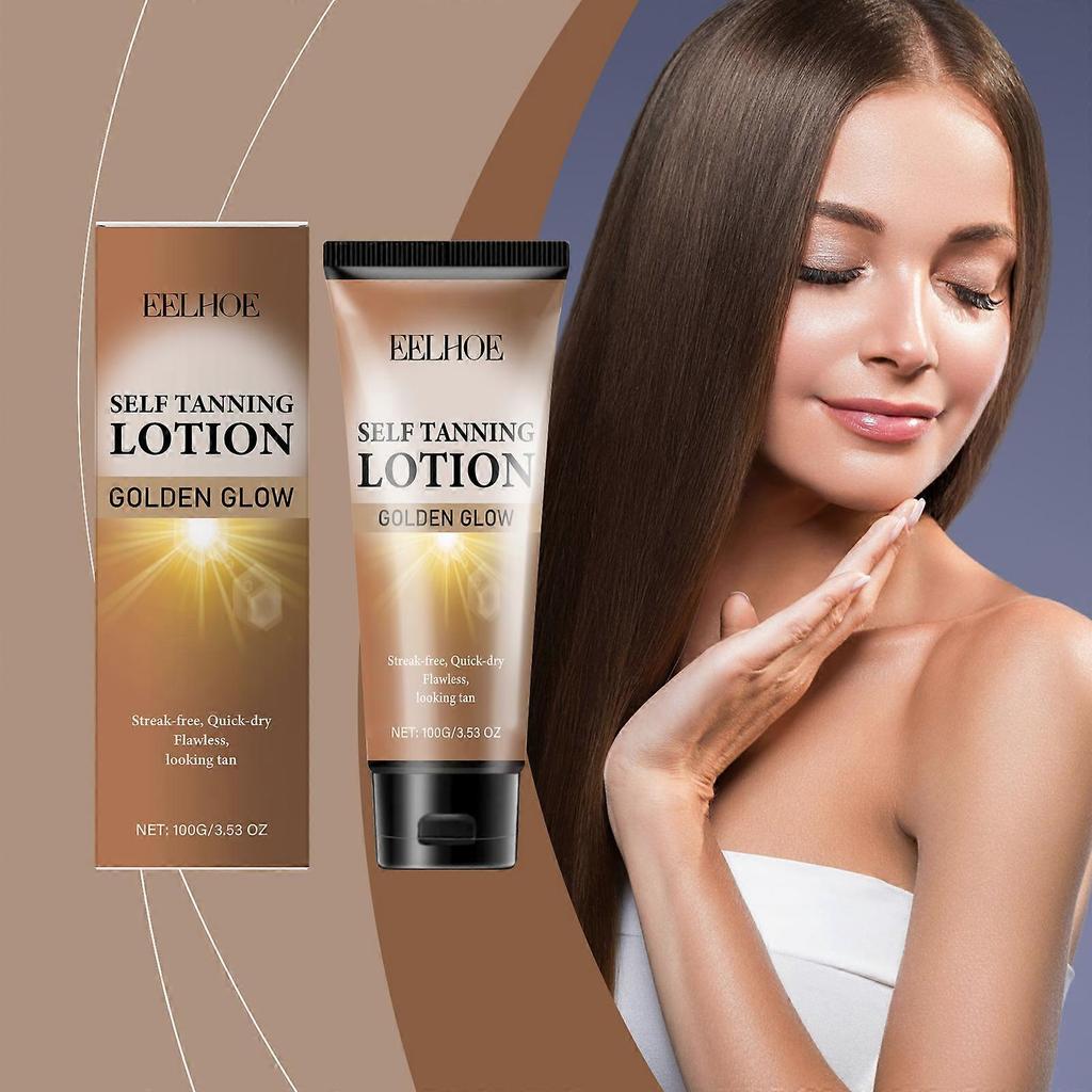 Limited time!!Eelhoe Sun-Free Darkening Cream Moisturizes And Soothes Skin, Improves Skin Texture, Creates A Sun-Kissed Glow For Summer