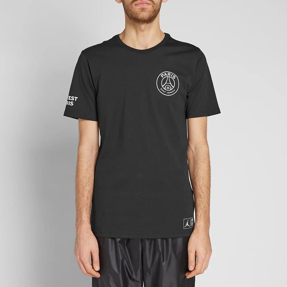 Jordan x PSG T Shirt Men's Black