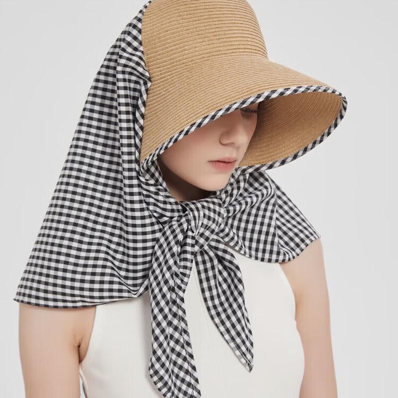 Kenmont Women s Summer Sun Hat with Scarf F