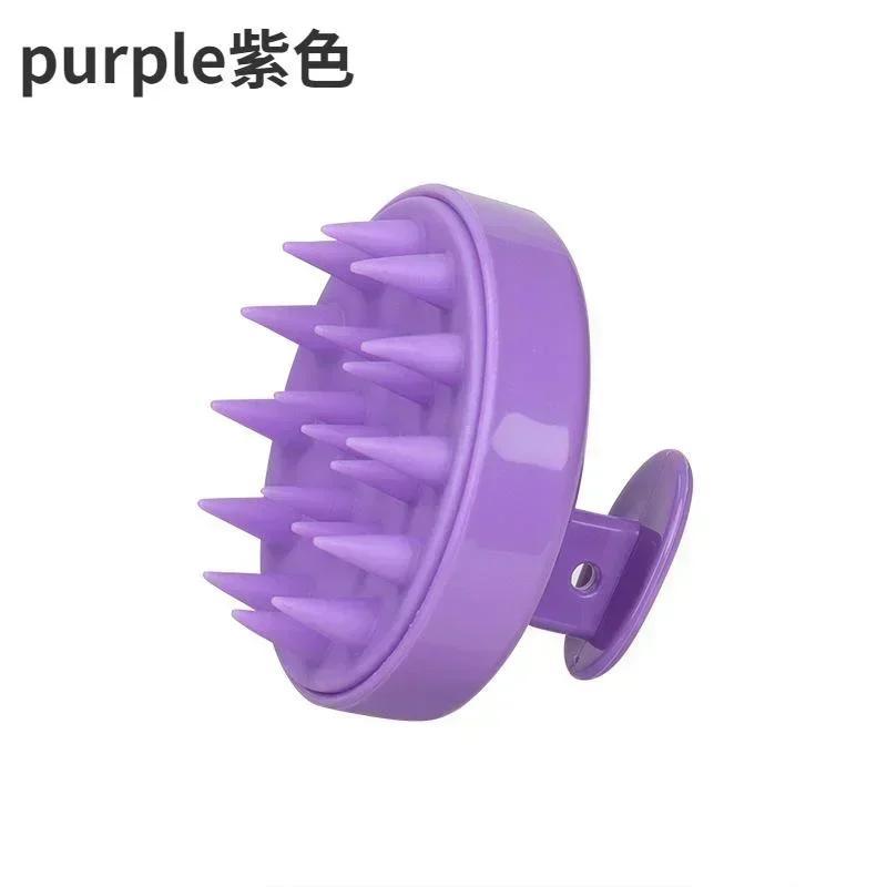 Bathroom Household Portable Cleaning Tools Portable Silicone Shampoo Head Scalp Comb Hair Wash Comb Practical Body Massage Brush