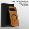 Luxury Lambskin Leather Slim Magnetic Cover For Google Pixel 9 Pro XL 8 Pro 7A for Magsafe Shockproof Matte Phone Case